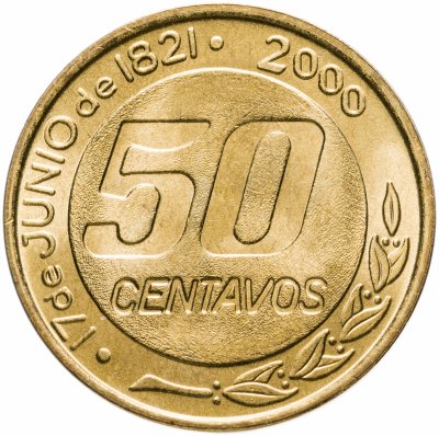 купить 50 сентаво (centavos) 2000 180 лет со дня смерти Мартина Мигеля-де-Гуэмеса Аргентина