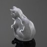 Купить Статуэтка "Кошка, играющая с хвостом", фарфор, роспись, Bing & Grondahl, Дания, 1948-1952 гг.