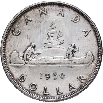купить Канада 1 доллар (dollar) 1950