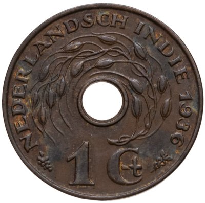 купить Голландская Ост-Индия 1 цент (cent) 1936