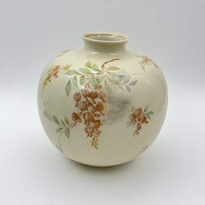 купить Ваза круглой формы, украшенная растительным декором, фарфор, деколь, Sorau Carstens Porzellan, Германия, 1925-1945 гг.