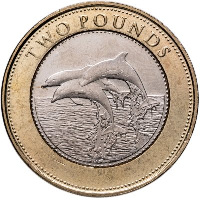 купить Гибралтар 2 фунта (pounds) 2015