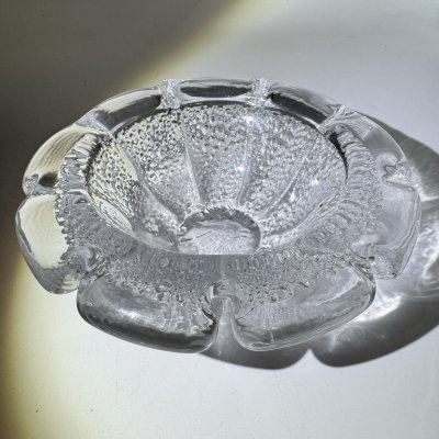 купить Пепельница большого размера с цветочным декором, стекло, СССР, 1970-2000 гг.