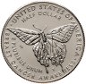 Купить США 50 центов (1/2 доллара, half dollar) 2018 D осведомленность о раке молочной железы знак монетного двора:  "D" - Денвер, с сертификатом