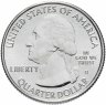 Купить США 1/4 доллара (квотер, 25 центов) 2018 D "Национальные парки - остров Блок (45-й парк)"
