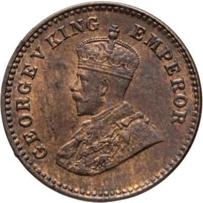 купить Индия (Британская) 1/12 анны (anna) 1924 Без отметки монетного двора