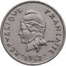 Купить Французская Полинезия 10 франков (francs) 1967