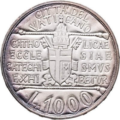 купить Ватикан 1000 лир (lire) 1993