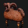Купить Зооморфный сосуд (кувшин) в виде барана ("Баранец"), керамика, Опошня, СССР, 1960-1970 гг.