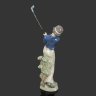 Купить Статуэтка "Игрок в гольф" (Swing Masculino Fore), фарфор, роспись, NAO Porcelain, Испания, 2003 г.