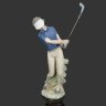 Купить Статуэтка "Игрок в гольф" (Swing Masculino Fore), фарфор, роспись, NAO Porcelain, Испания, 2003 г.