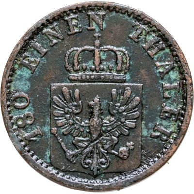 купить Германия, Пруссия 2 пфеннига 1868 B