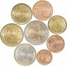 Купить Австрия набор из 8 монет евро 2002