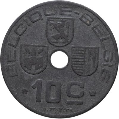 купить Бельгия 10 сантимов 1942