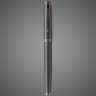 Купить Перьевая ручка Parker IM Professionals Monochrome Titanium, перо:F/M, цвет чернил: blue, в подарочной упаковке., Лаки и смолы: лак, латунь, 2026 г.