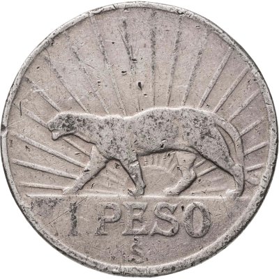 купить Уругвай 1 песо (peso) 1942