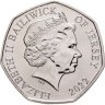 Купить Джерси 50 пенсов (pence) 2022 "Добродетели Королевы - Победа"