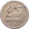 Купить Германия "Мангейм" 25 пфеннигов 1919 нотгельд