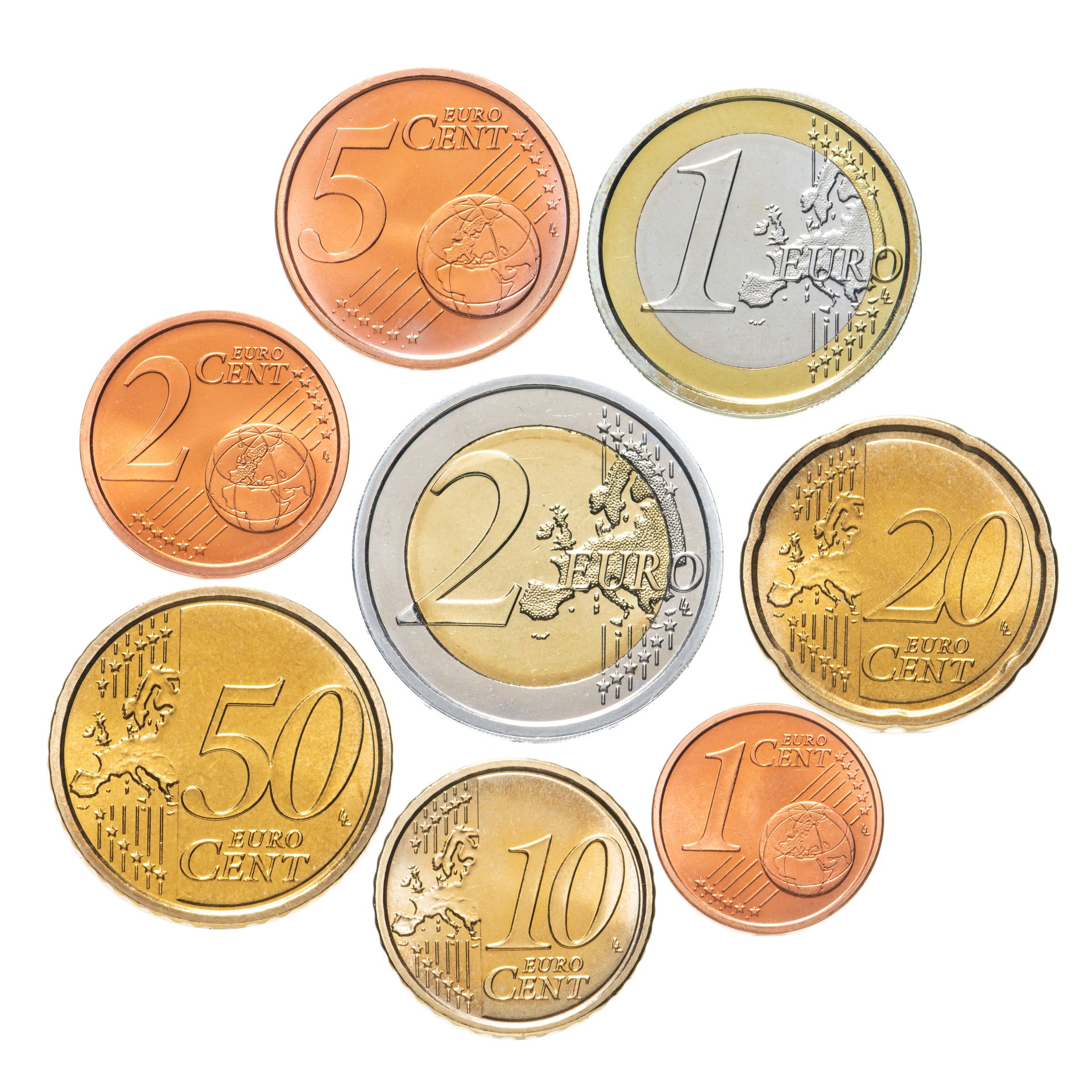 Монеты евро коллекция