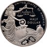 Купить США 50 центов (1/2 доллара, half dollar) 2015 "225 лет Службе маршалов США" знак монетного двора: "S" - Сан-Франциско