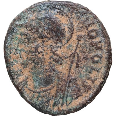 купить Римская Империя, император Константин Великий, AE [фоллис] 307-337 гг.: памятный выпуск в честь основания Константинополя