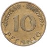 Купить Германия (ФРГ) 10 пфеннигов 1971 F