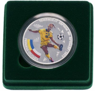 купить Приднестровье 15 рублей 2011 "Чемпионата Европы по футболу - 2012, Украина - Польша"