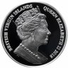 Купить Британские Виргинские Острова 10 долларов 2018 "Мемориал Джефферсона" piedfort, в футляре с сертификатом