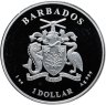 Купить Барбадос 1 доллар (dollar) 2022 Пеликан