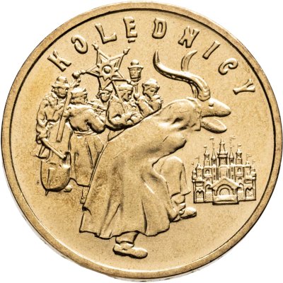 купить Польша 2 злотых (zlote) 2001 "Ритуалы Польши - Коляда"