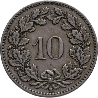 купить Швейцария 10 раппенов (rappen) 1920