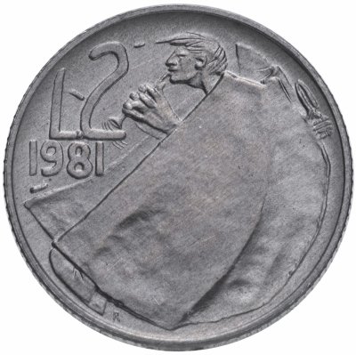 купить Сан-Марино 2 лиры 1981 "Мир"