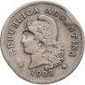 Купить Аргентина 10 сентаво (centavos) 1908