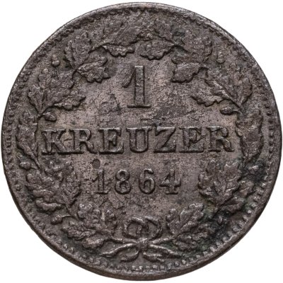 купить Бавария 1 крейцер 1864