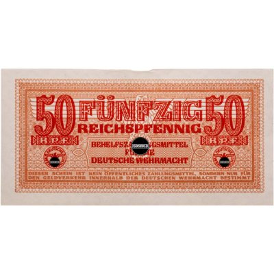 купить Германия, Третий Рейх 50 рейхспфеннигов 1940-1945 для Вермахта
