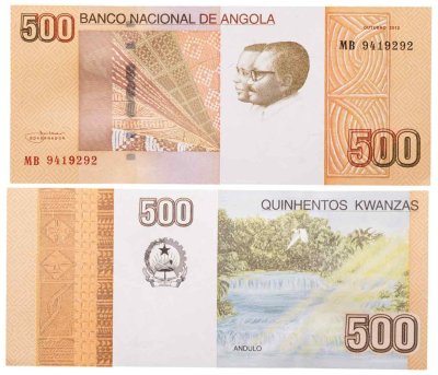 купить Ангола 500 кванза 2012 (2013) ПРЕСС