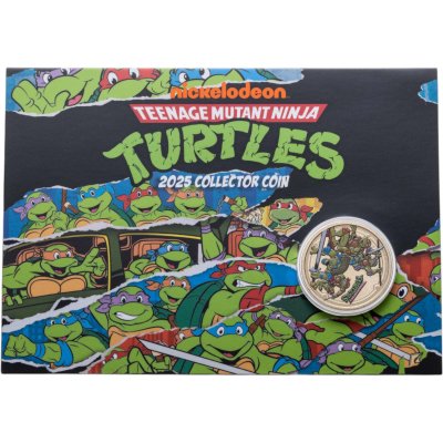 купить Тувалу 1 доллар 2025 «Черепашки-ниндзя»