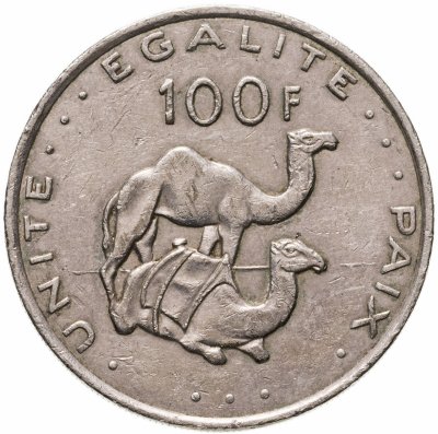 купить Джибути 100 франков (francs) 2013