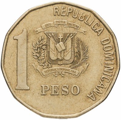 купить Доминикана 1 песо 1997