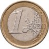 Купить Германия 1 евро (euro) 2002 F