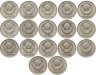 Купить Набор из 17 монет 20 копеек 1961-1991