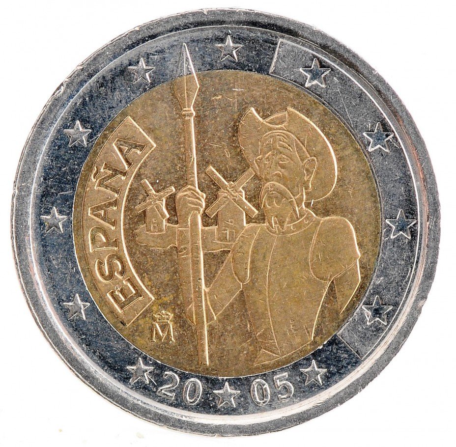 купить Испания 2 евро 2005