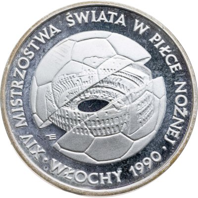 купить Польша 500 злотых (zlotych) 1988 "Чемпионат мира по футболу 1990"