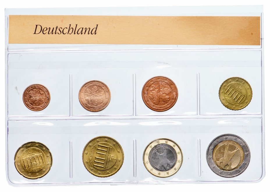 купить Германия набор из 8 монет 2002