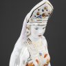 Купить Статуэтка "Дары хозяйки Медной горы", скульптор Кожин П.М, художник Шепелева М.М., фарфор, роспись, золочение, Дулевский фарфоровый завод (Дулёво), СССР, 1956 г.