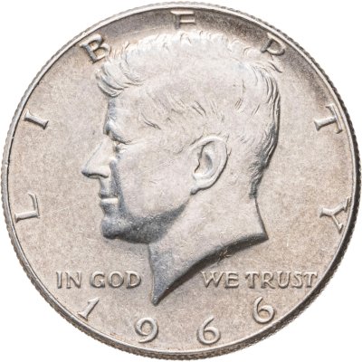 купить США 1/2 доллара (50 центов) 1966 Кеннеди