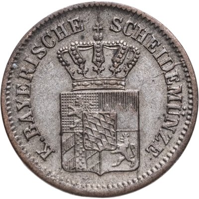 купить Германия, Бавария 1 крейцер 1865