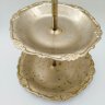 Купить Конфетница - этажерка двухярусная, металл, СССР, 1950-1980 гг.