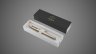 Купить Перьевая ручка Parker IM Premium Warm Silver (grey) GT, перо: F, цвет чернил: blue, в подарочной упаковке., Металлы: латунь, позолота, позолота, 2026 г.