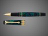 Купить Ручка-роллер Aurora Optima Auroloide, Emerald green GT, в подарочной коробке, Покрытия: позолота, позолота, смола, 2026 г.